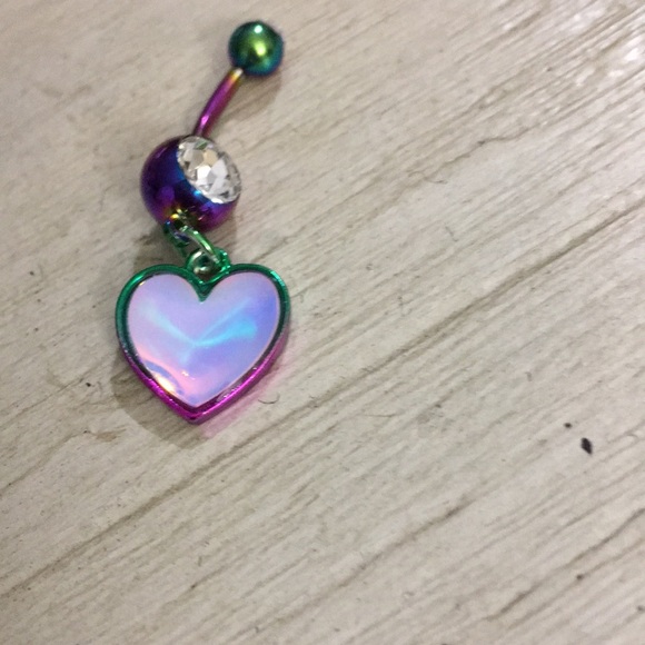 Heart belly ring - Picture 2 of 2
